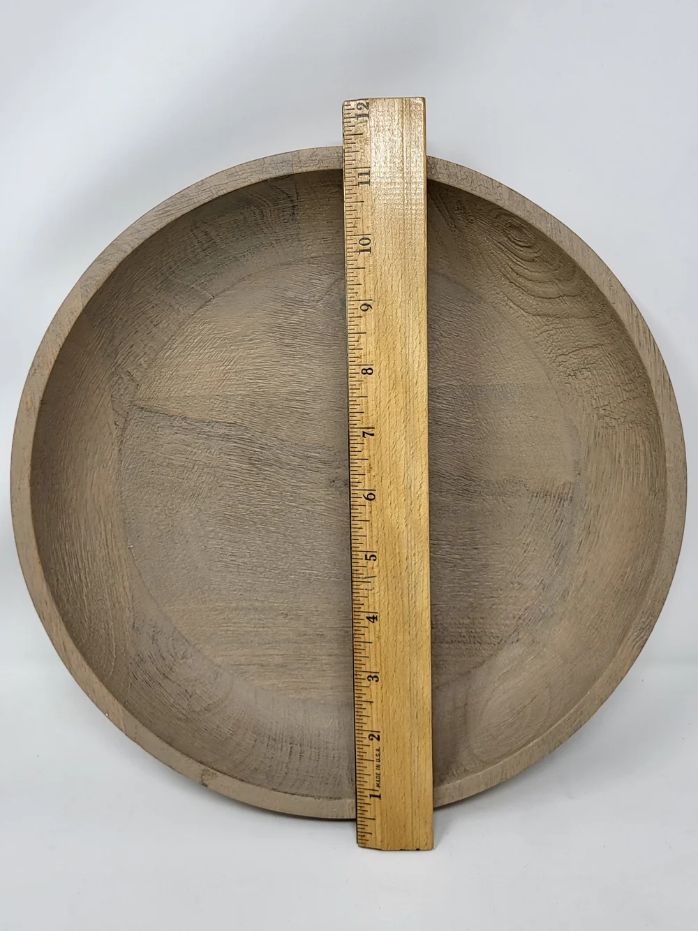 Threshold Natural Wood Round Serving Bowls - Set of 3